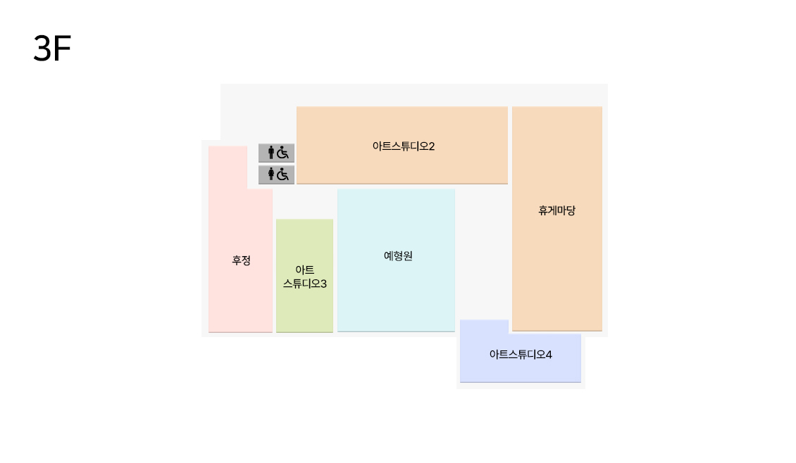 미디어센터 시설안내도입니다