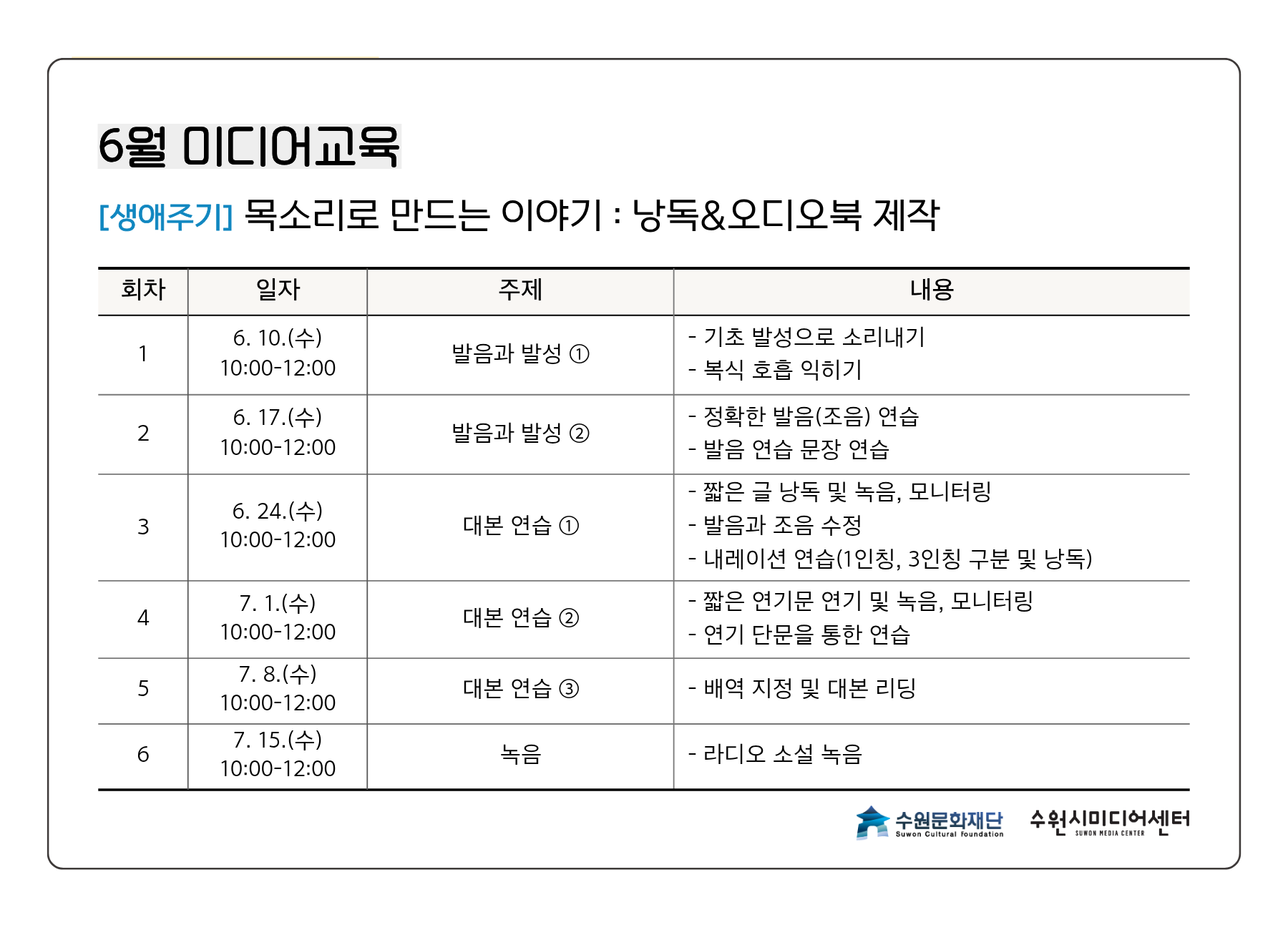 커리큘럼