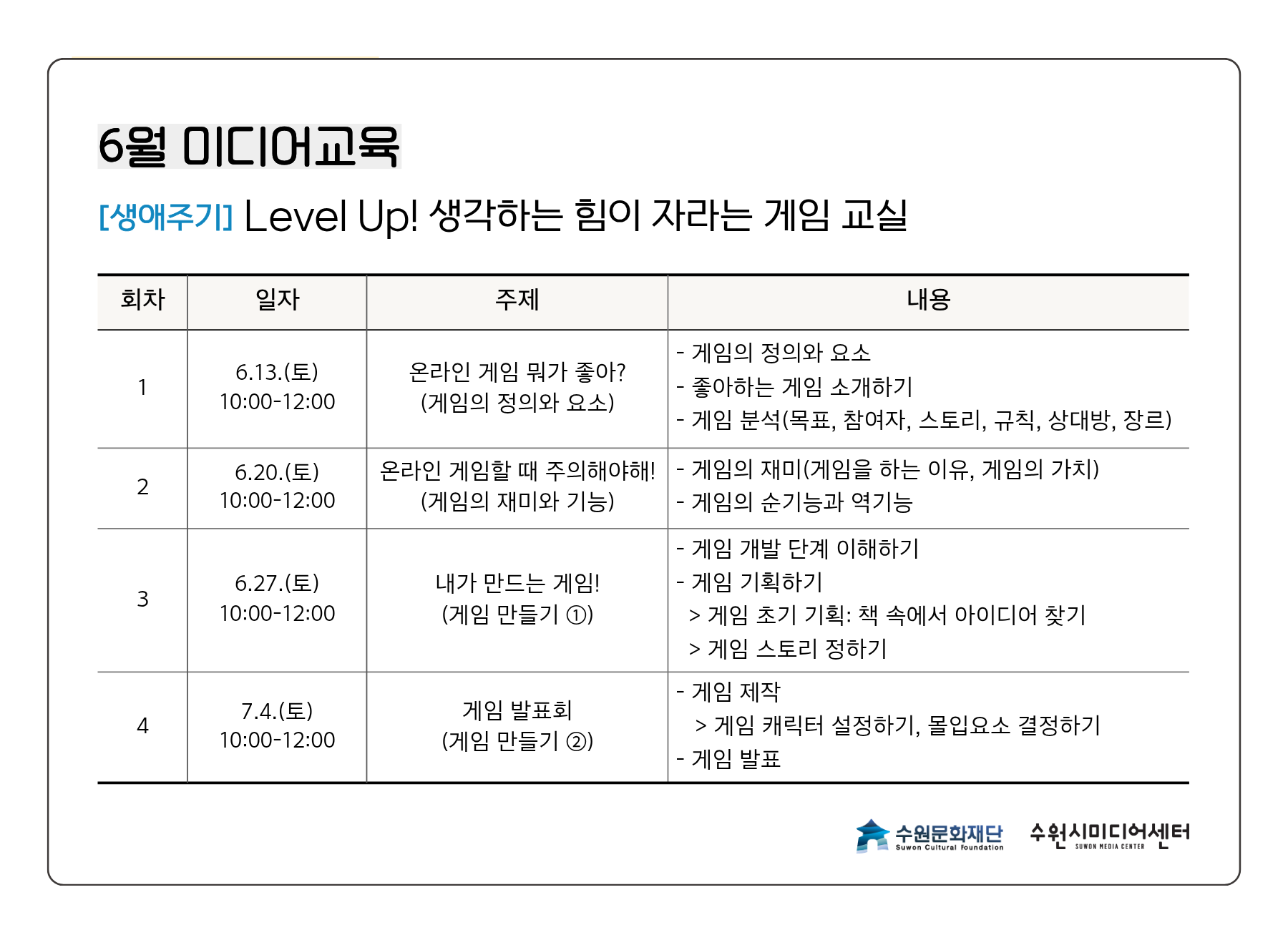 커리큘럼