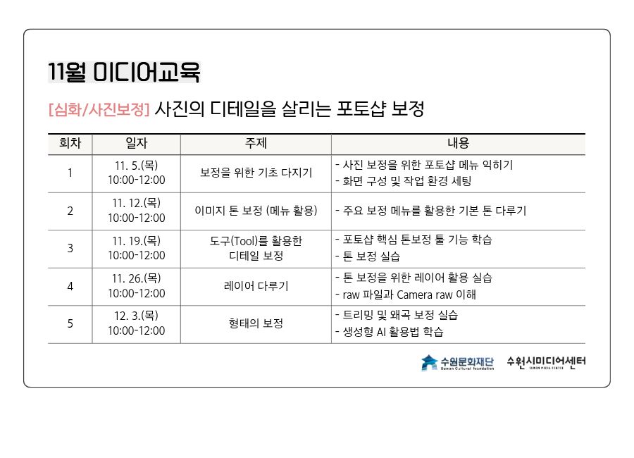커리큘럼