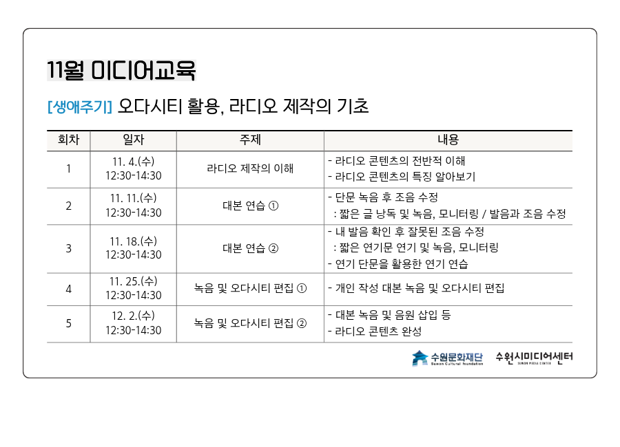 커리큘럼